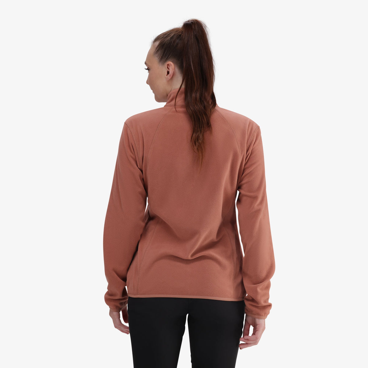 Hi-Tec Women&#39;s Performance Tech 1/4 Zip Microfleece Jacket Warm Layer