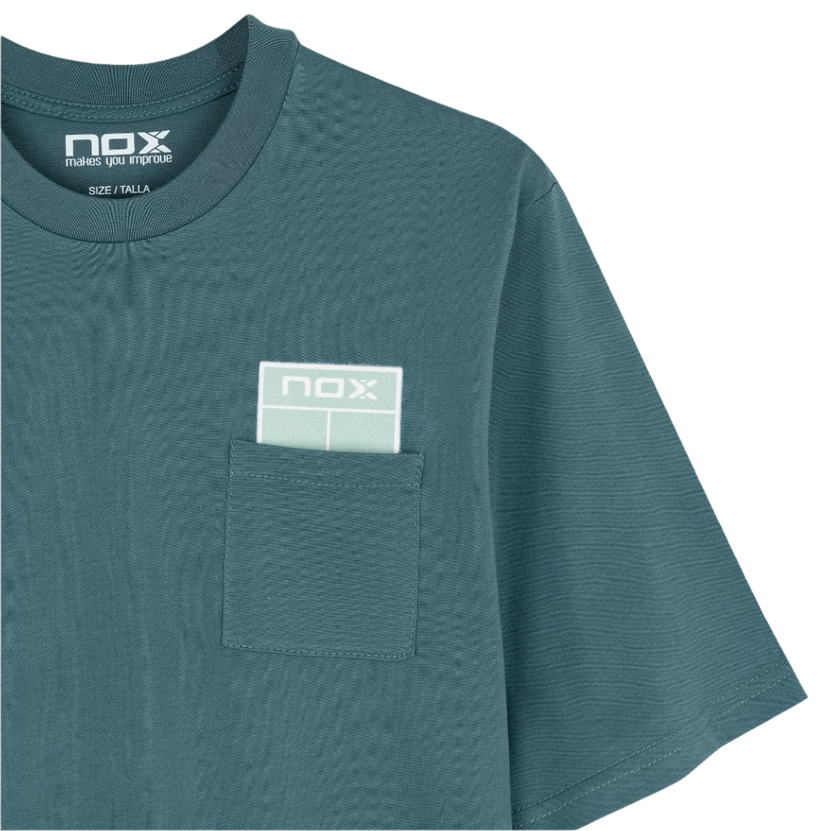 NOX Men&#39;s Casual Series T-Shirt - Dark Green - Zoom