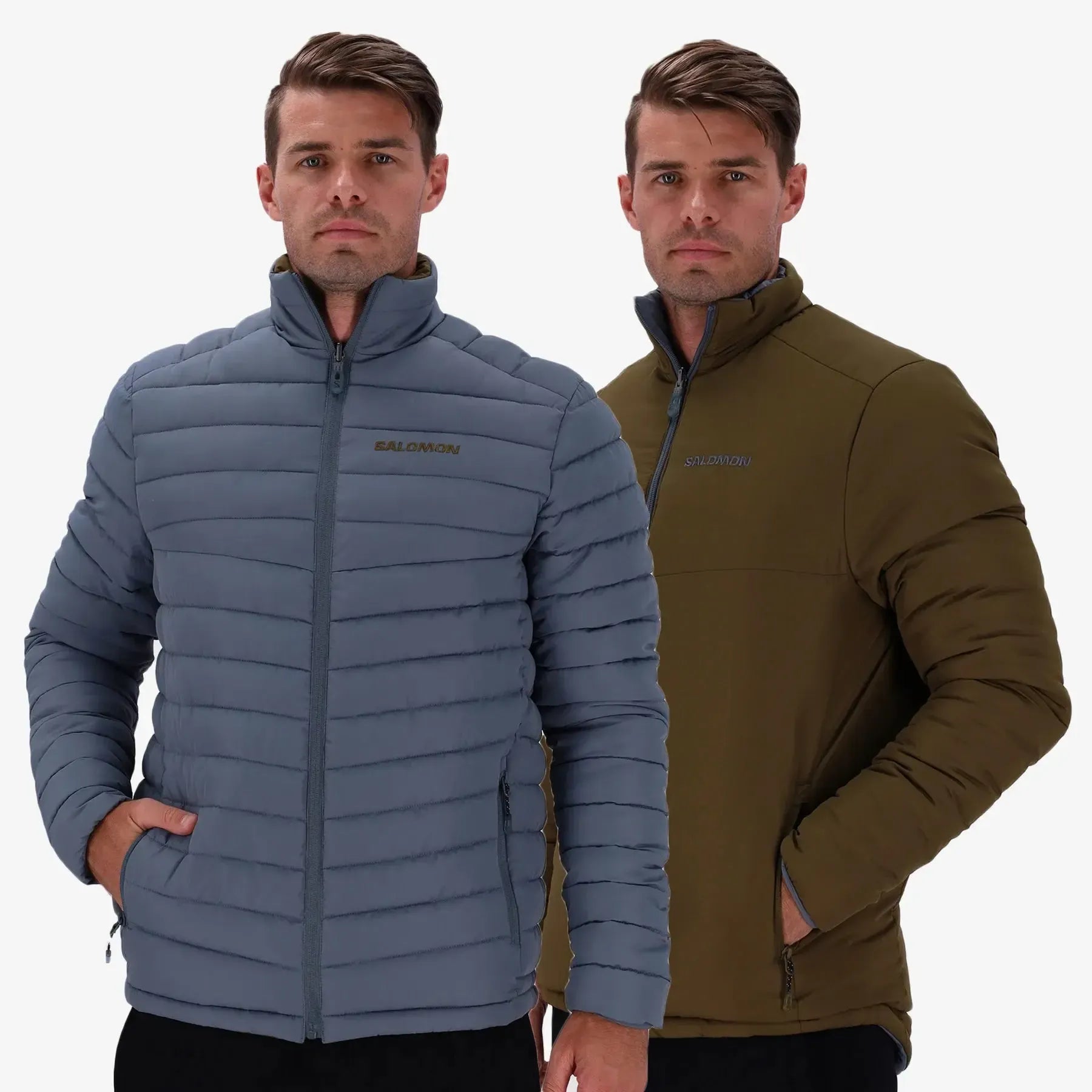 Salomon Men's Reversible Agenta Winter Jacket - Warm, Breathable, Stylish