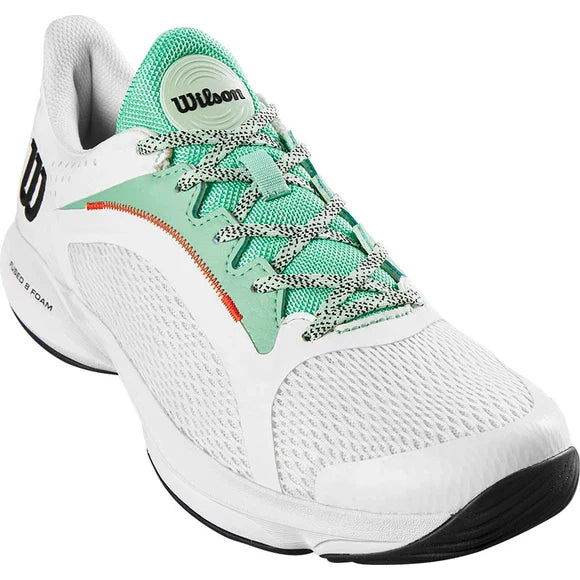 Wilson Hurakn 2.0 White / Biscay Padel Shoes Women
