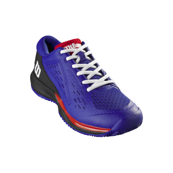 Wilson Rush Pro Bluing / Black / Orange Tennis Shoe Junior