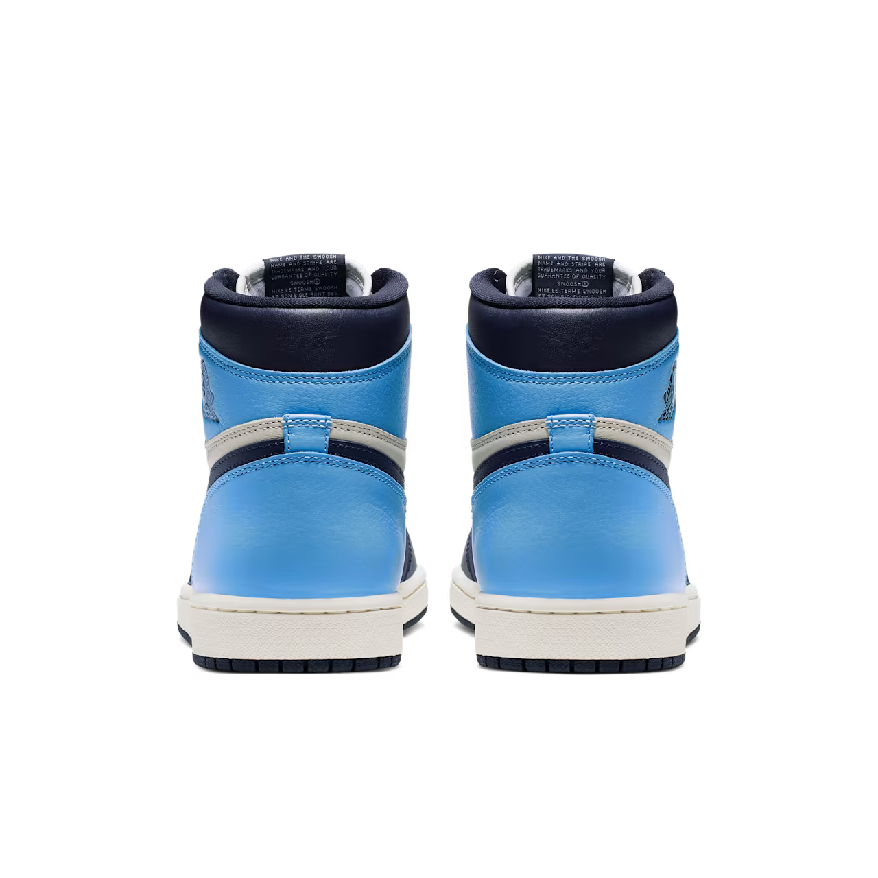 AIR JORDAN 1 RETRO HIGH OG OBSIDIAN/UNIVERSITY BLUE