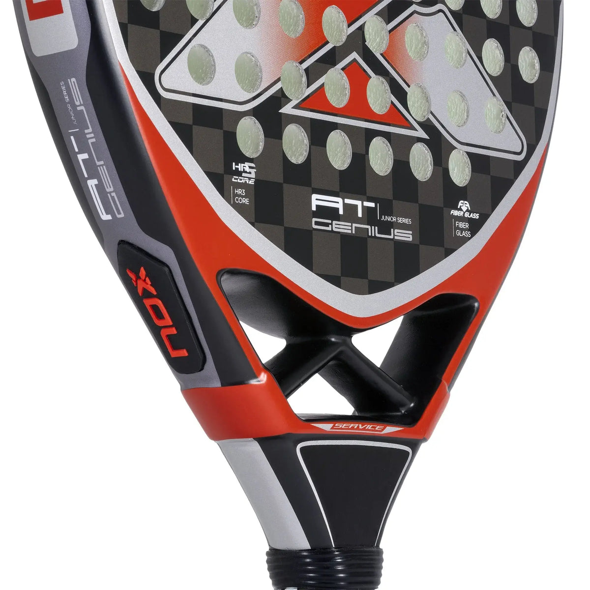 Nox AT10 Genius Junior 2023 Padel Racket by Agustín Tapia-Heart