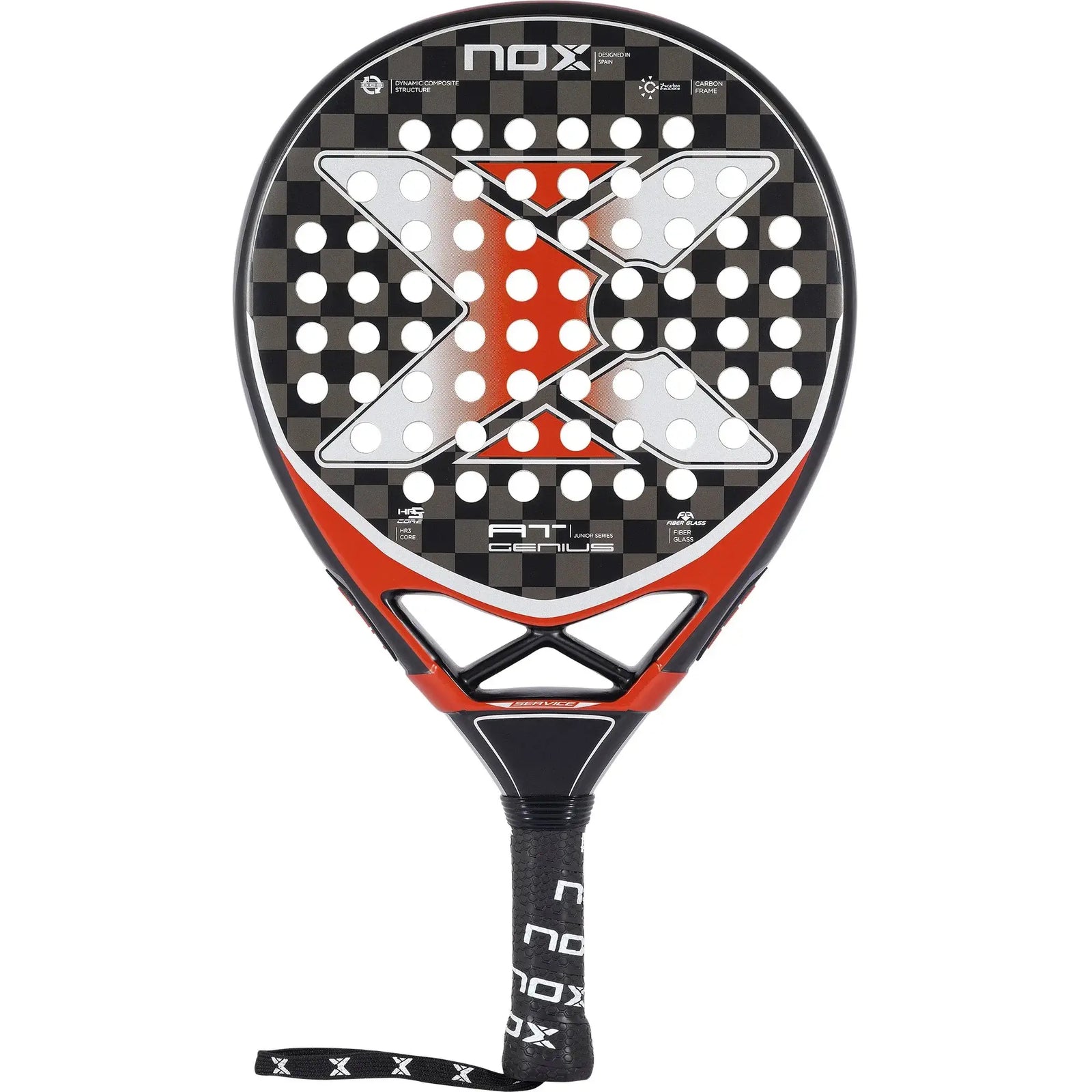 Nox AT10 Genius Junior 2023 Padel Racket by Agustín Tapia-Cover