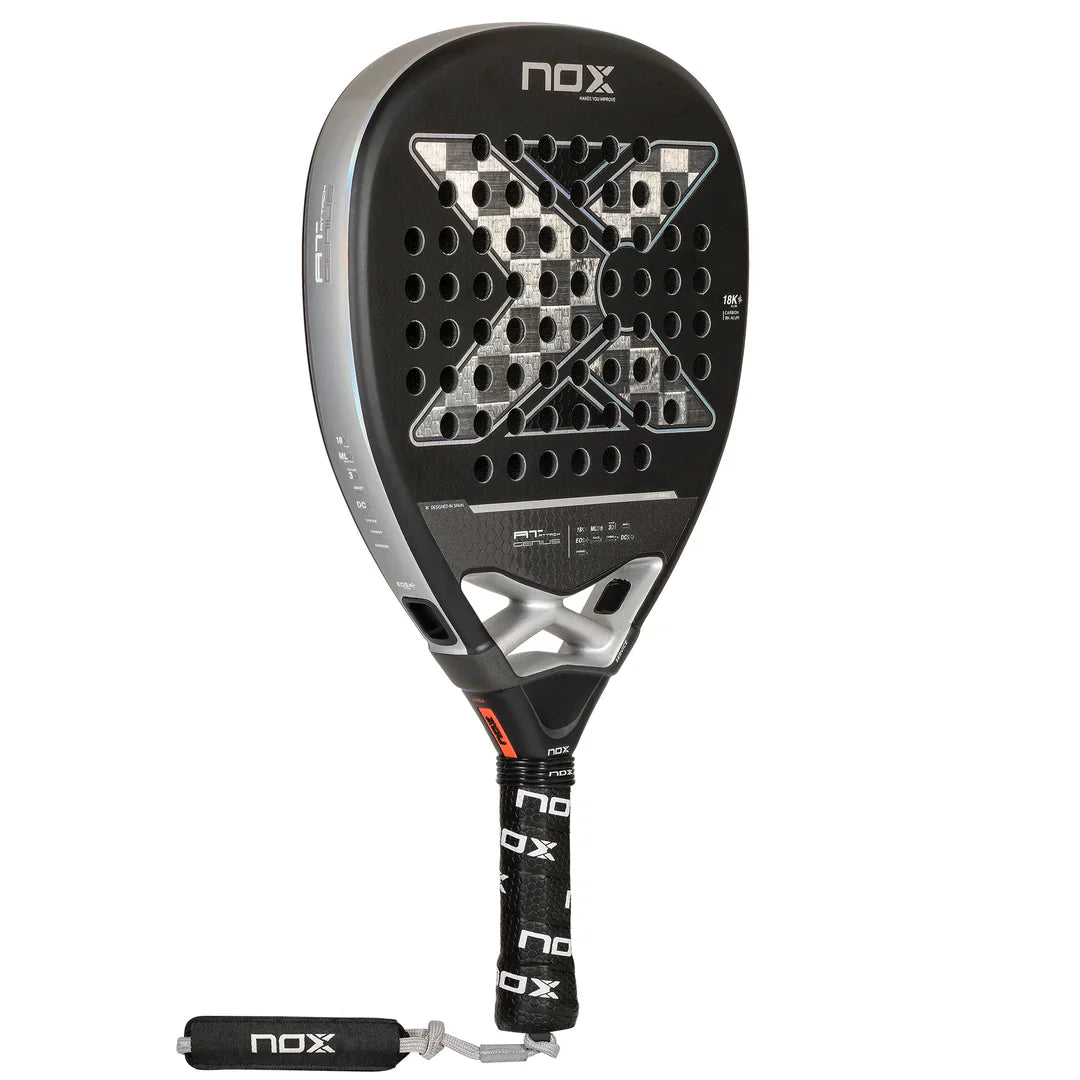 NOX AT10 Genius Attack 18K Padel Racket - Cover