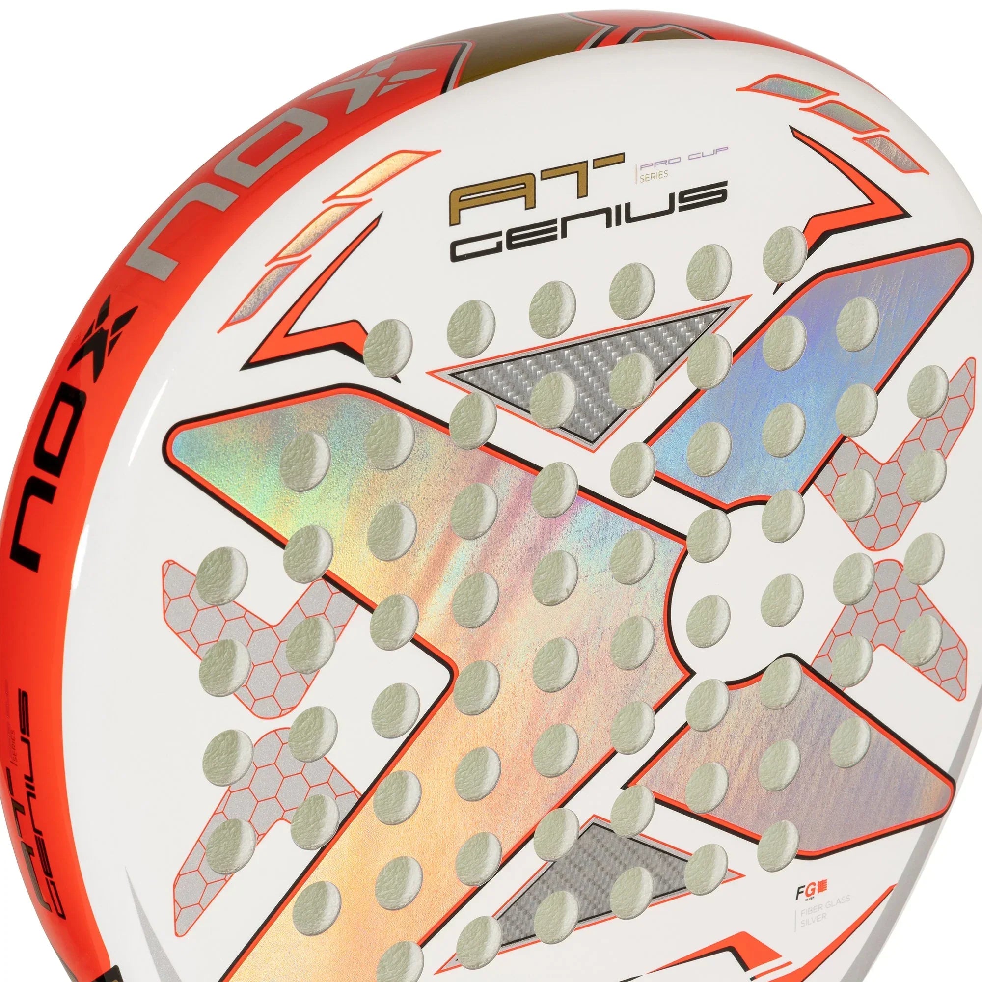NOX AT10 Pro Cup Genius Padel Racket-Face