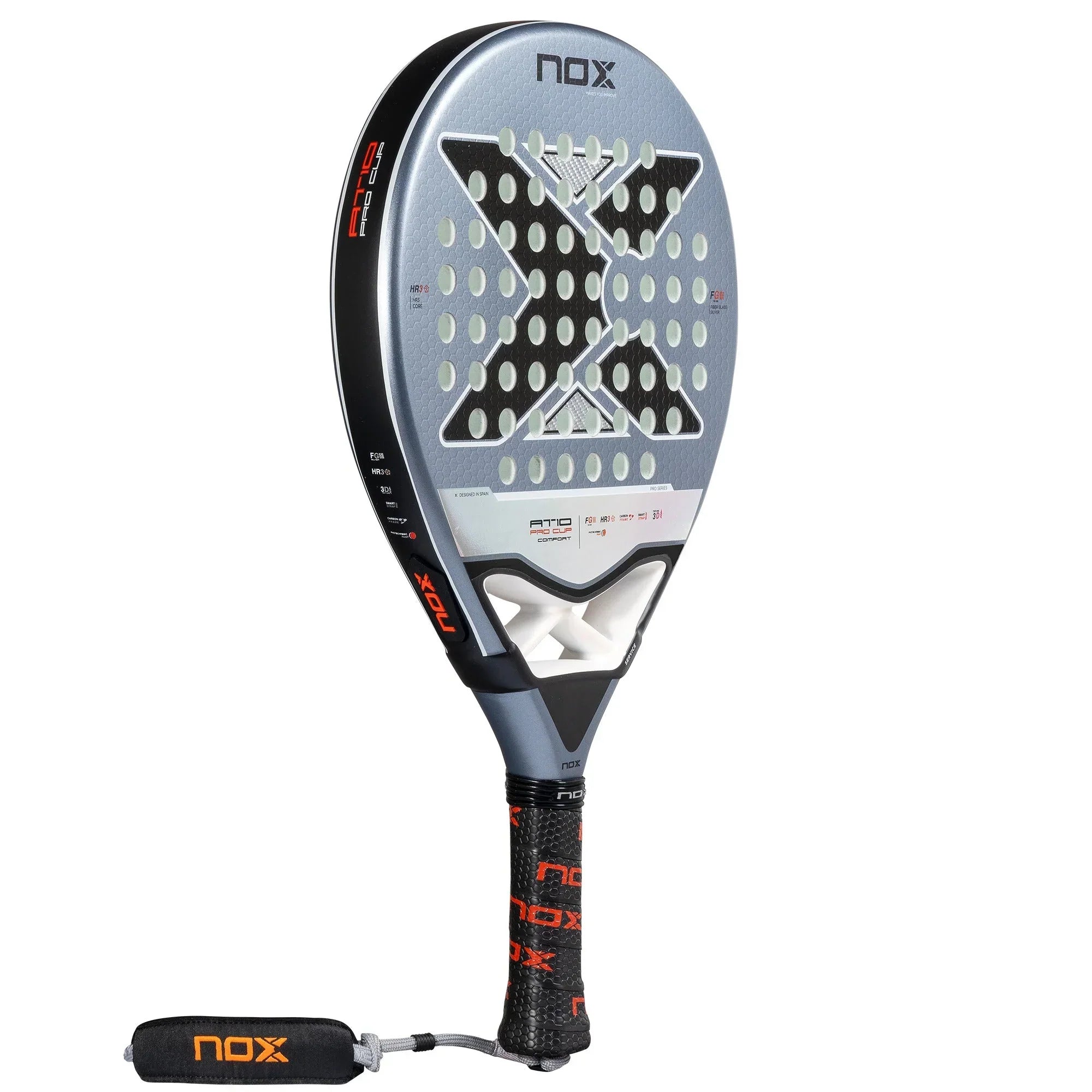 NOX AT10 Pro Cup Comfort Padel Racket - Cover