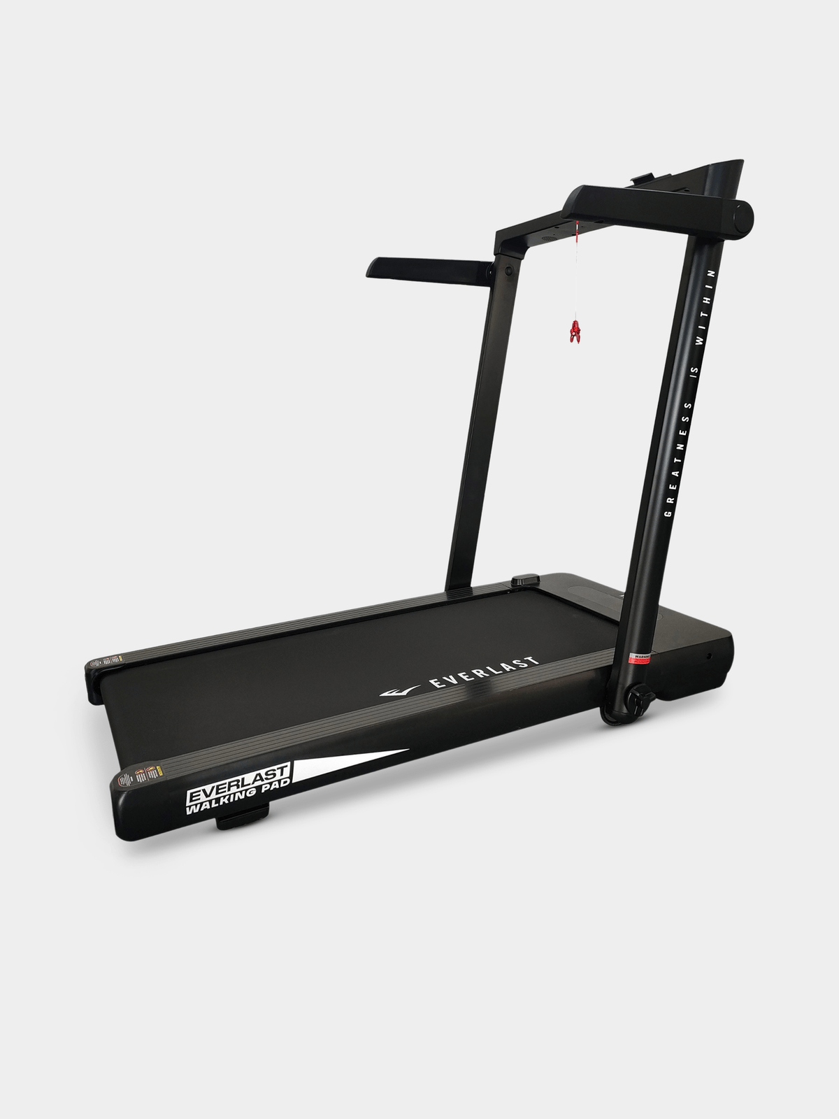 Everlast Compact Folding Walking Pad Treadmill with 2.5HP Motor and Device Holder