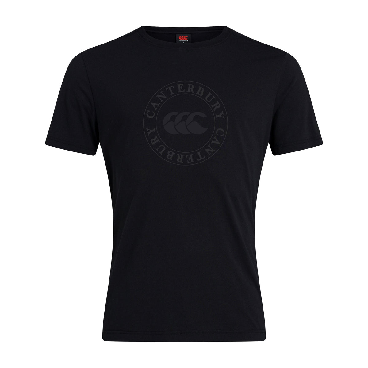 Canterbury CCC Sports Dept Logo Black T-Shirt