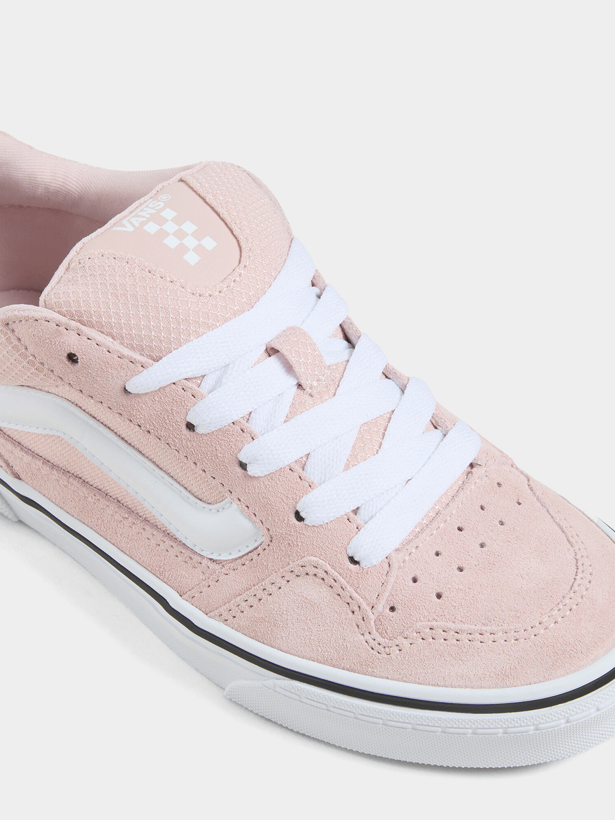 Vans Women&#39;s Caldrone Suede Sepia Rose Skate Sneakers - Ultimate Comfort