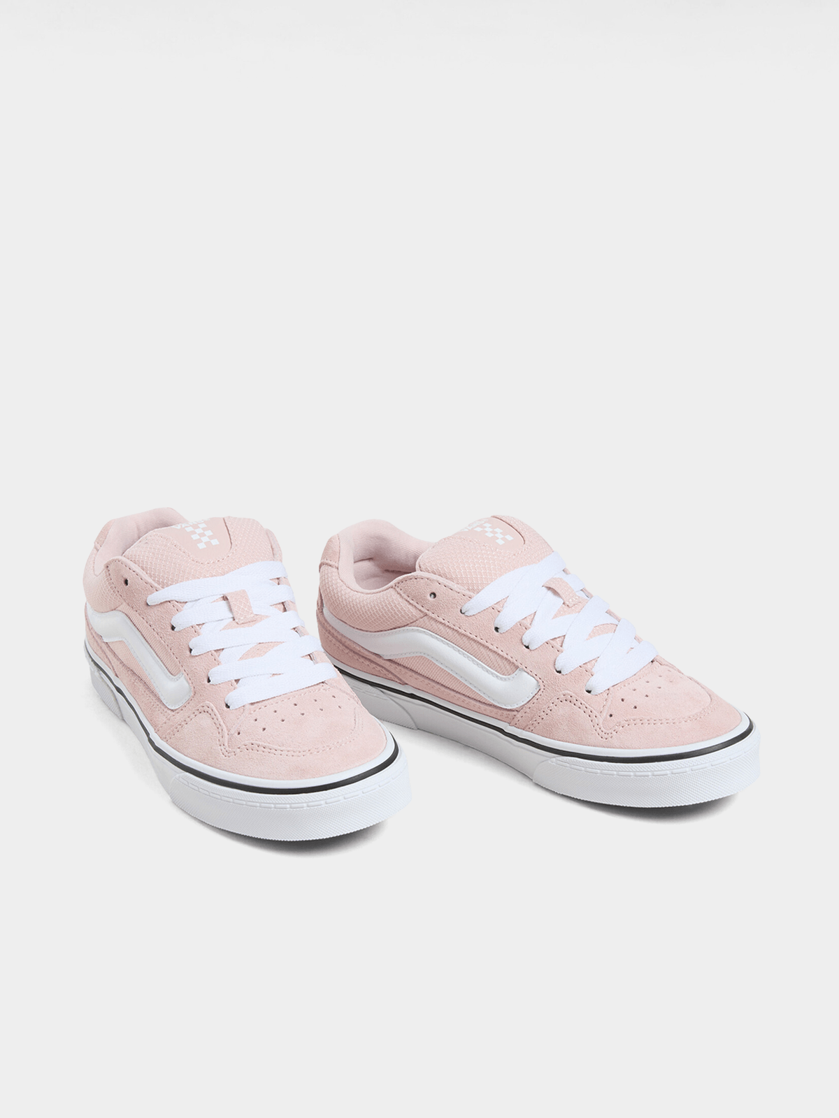 Vans Women's Caldrone Suede Sepia Rose Skate Sneakers - Ultimate Comfort