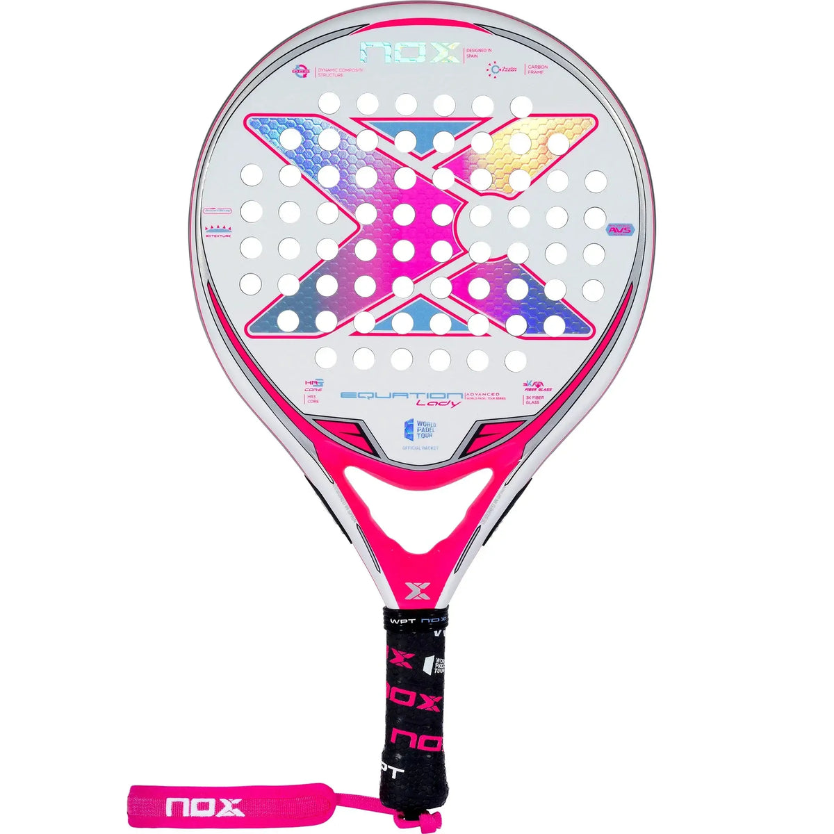 Nox Equation Lady Padel Racket 2023 - World Padel Tour Series-Cover