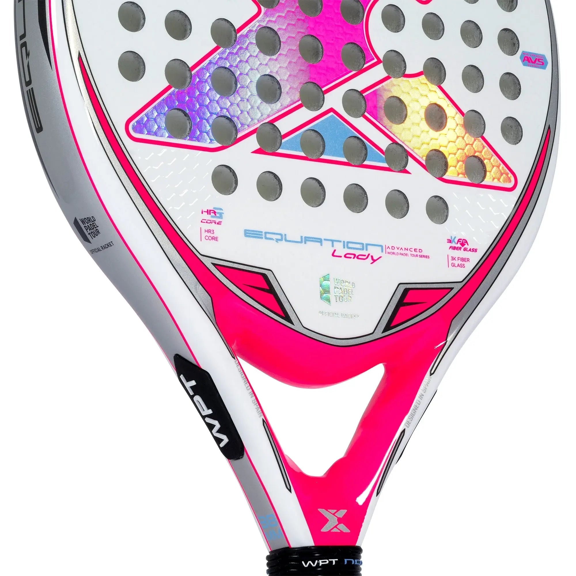 Nox Equation Lady Padel Racket 2023 - World Padel Tour Series-Heart