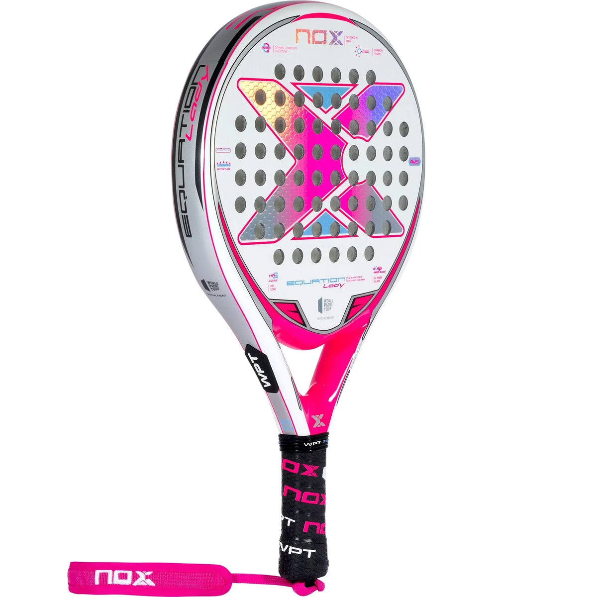 Nox Equation Lady Padel Racket 2023 - World Padel Tour Series-Right