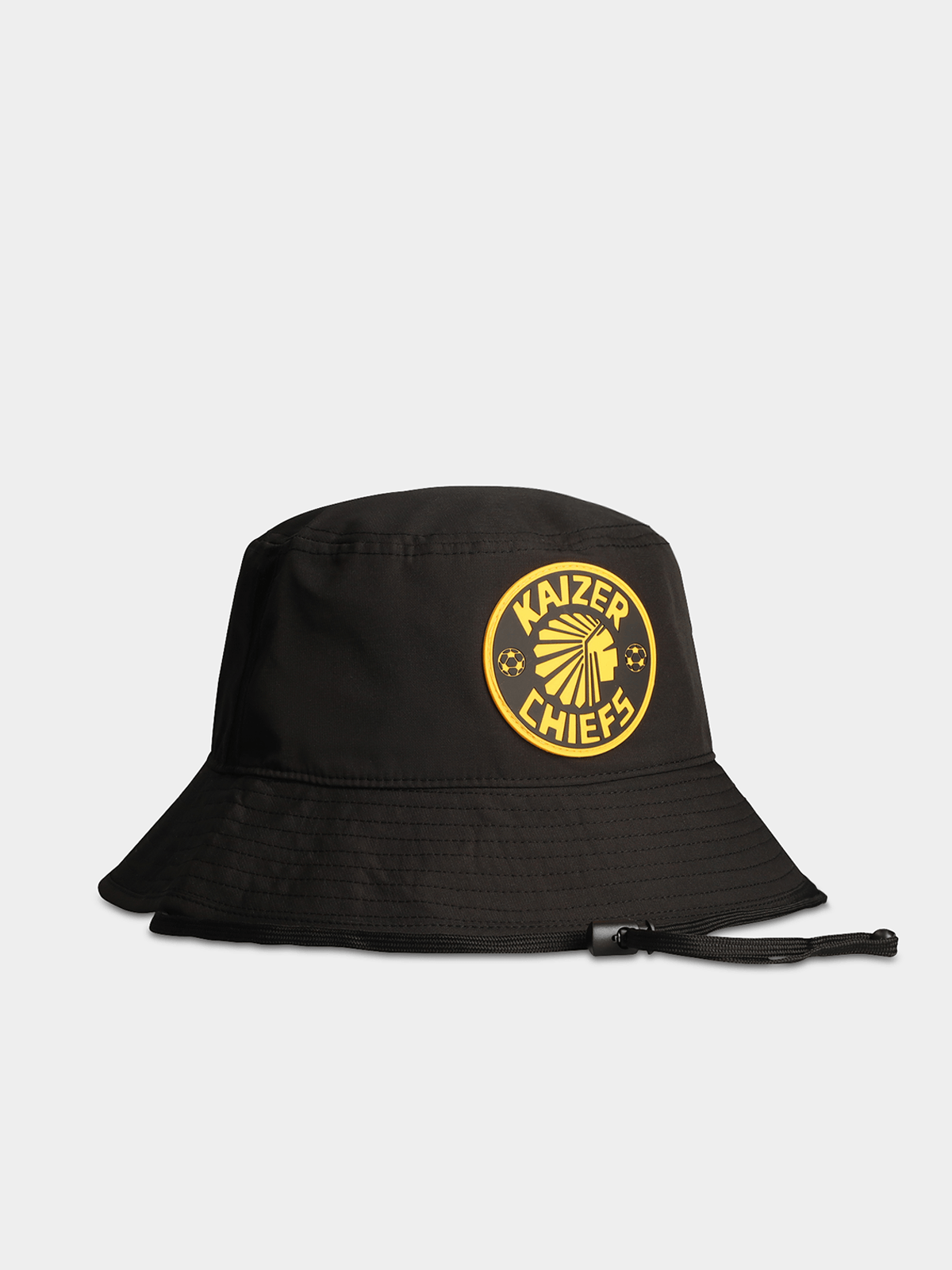 Official Kappa Kaizer Chiefs Kano Black &amp; Yellow Fan Bucket Hat