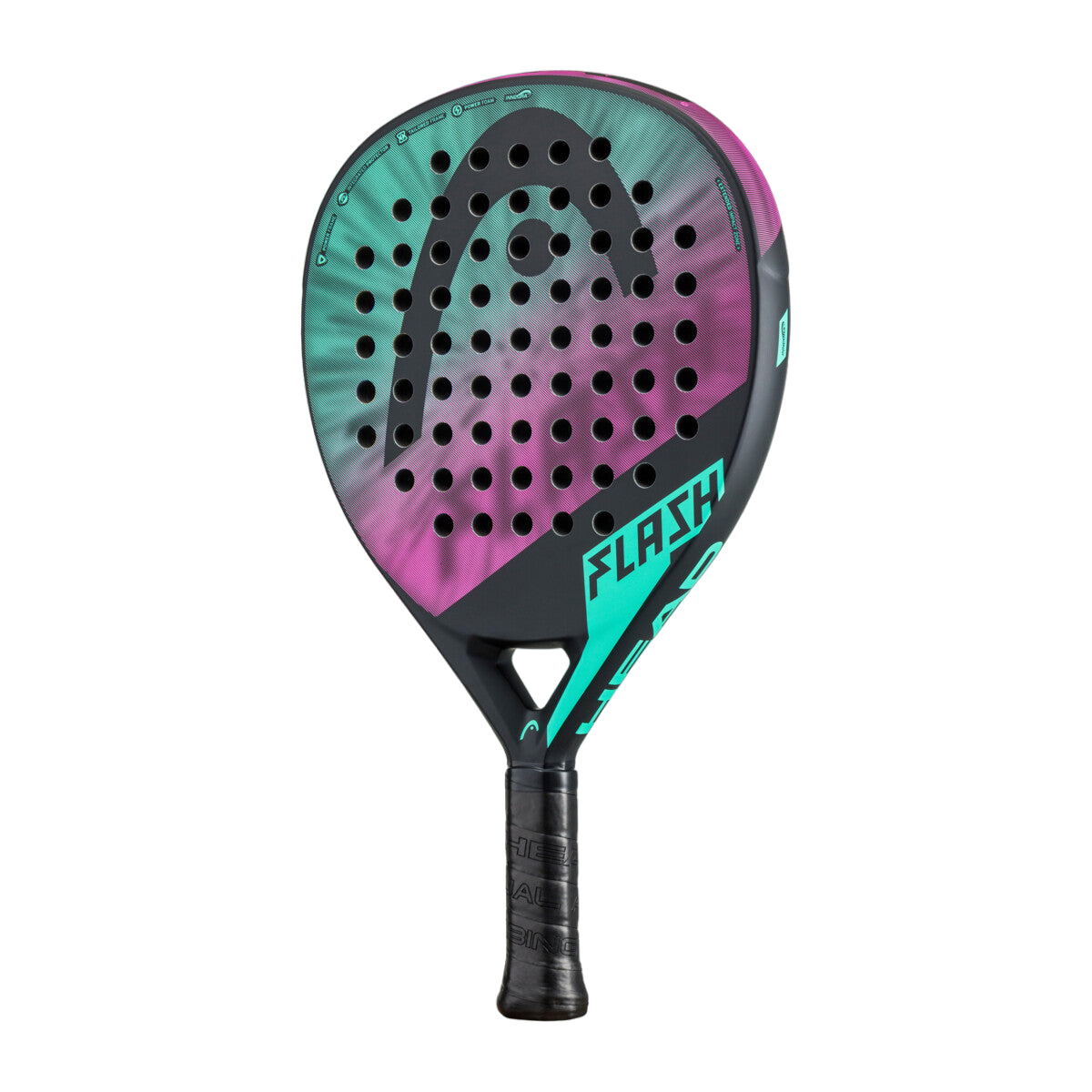 Head Flash Padel Racket - Mi/Pi-Face