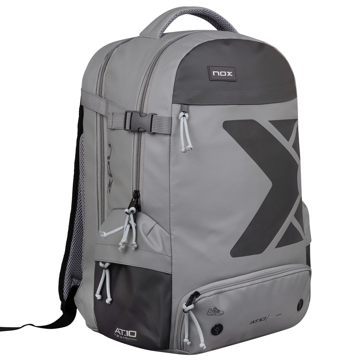 NOX AT10 Team Backpack - Grey - Left