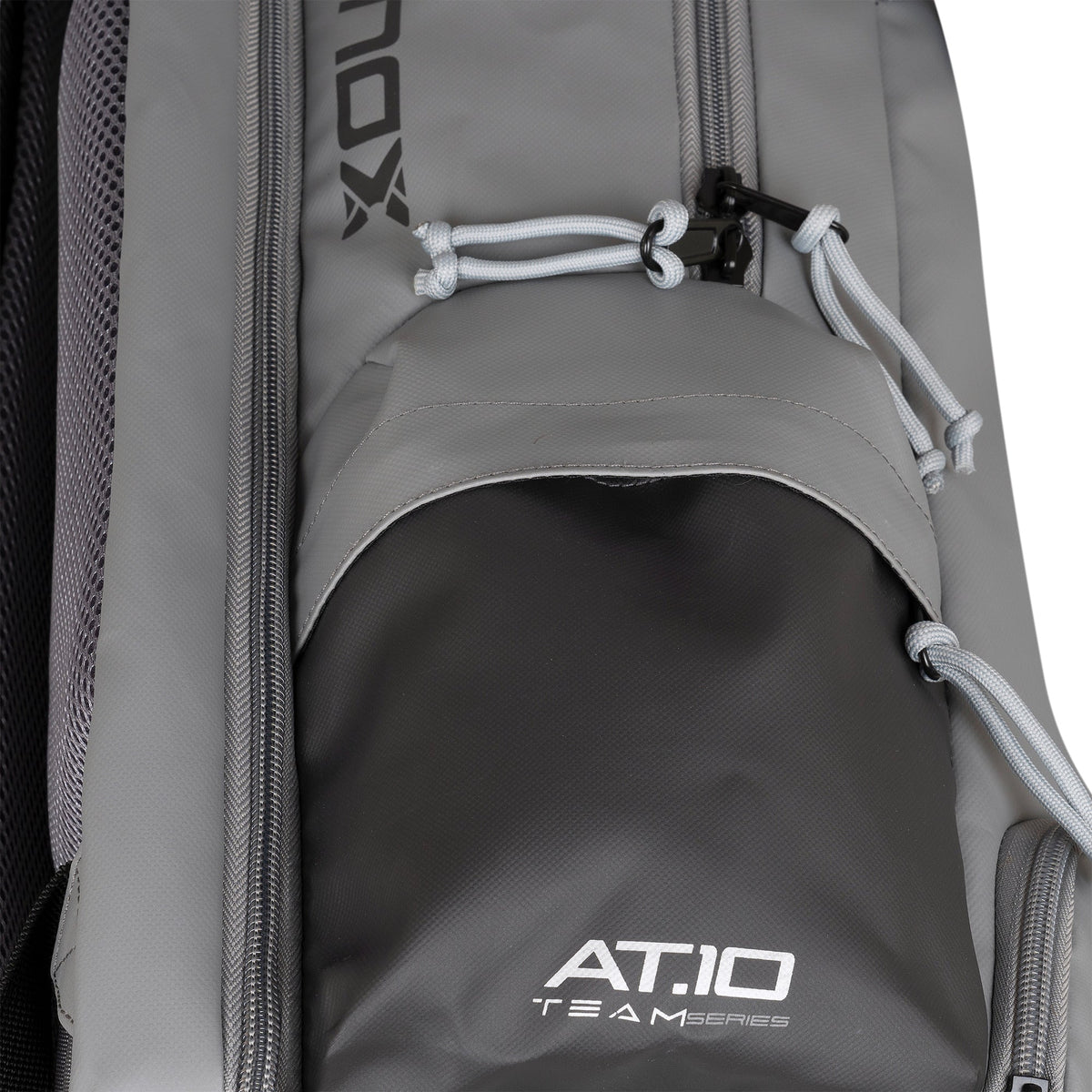 NOX AT10 Team Backpack - Grey - Side pouch