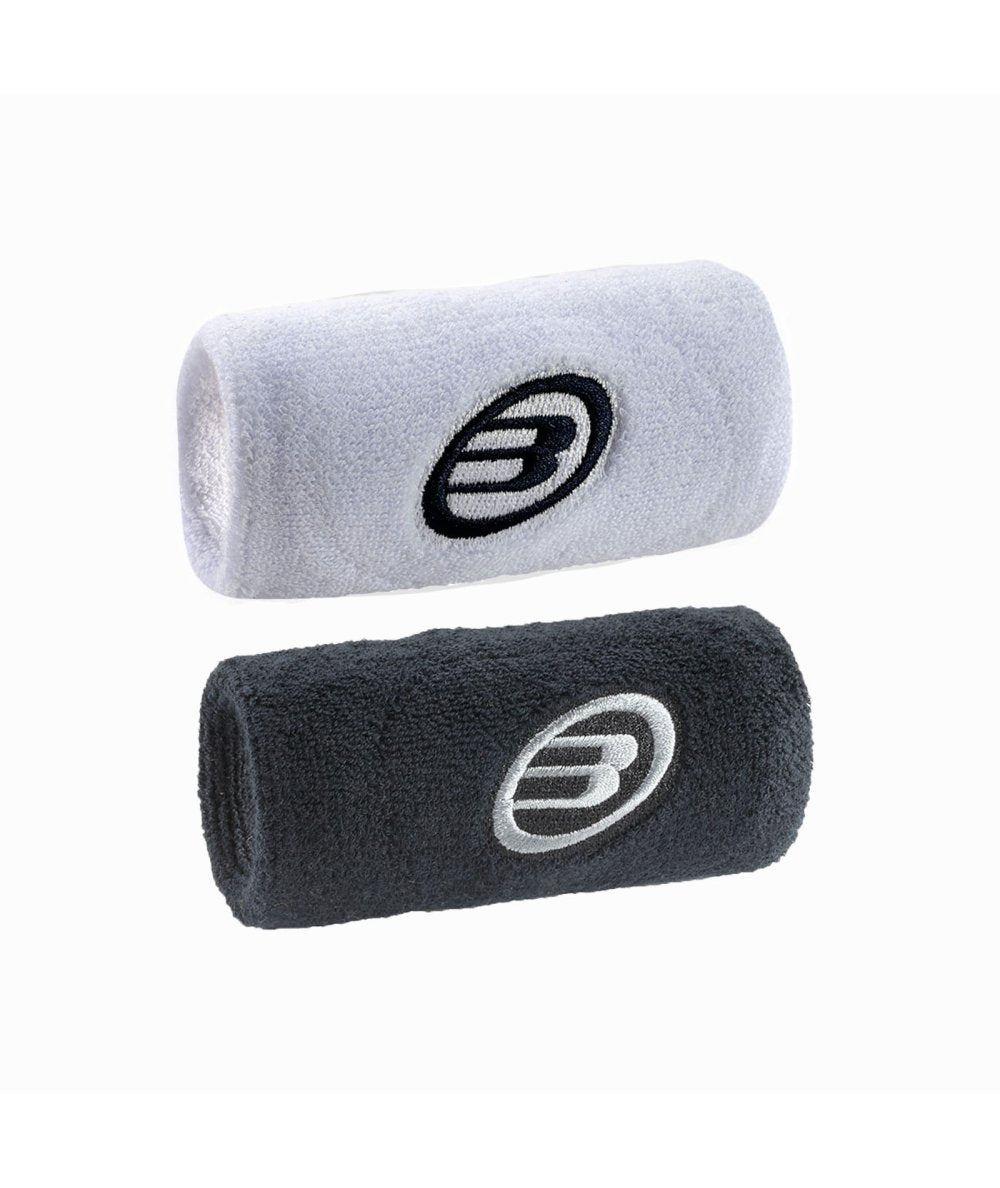 Bullpadel Wristband Black &amp; White - 2 Pack