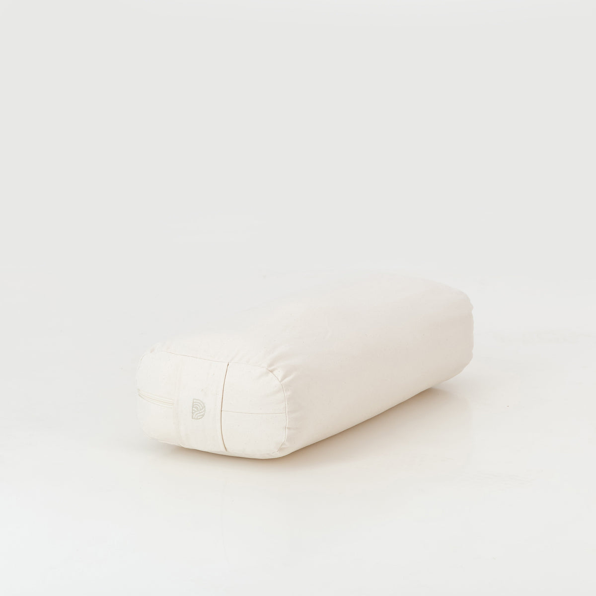 Natural Rectangle Yoga Bolster for Spinal Support &amp; Restorative Poses