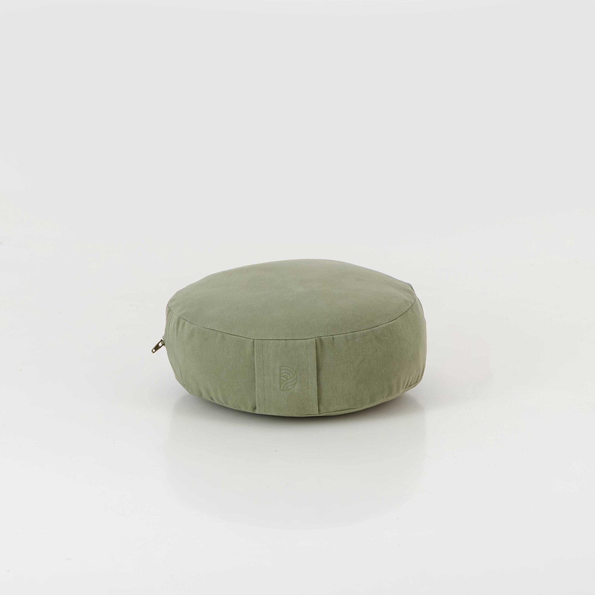 Comfortable Eco-Friendly Olive Meditation Cushion for Yoga and Serene Practice