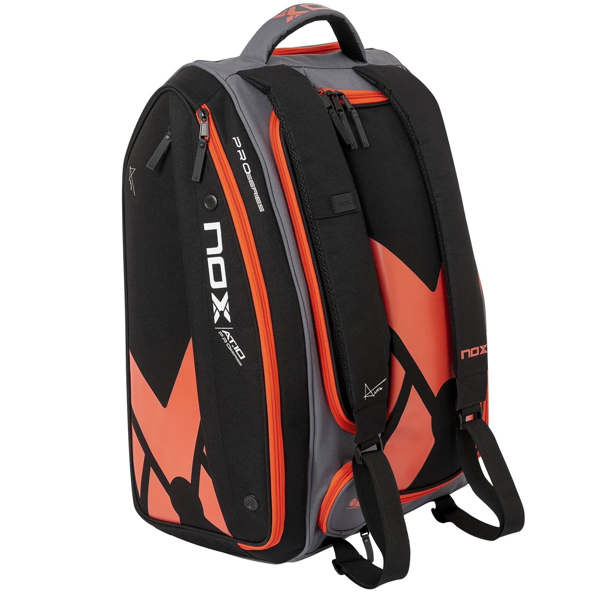 Nox AT10 Competition XL Compact Padel Bag-Straps
