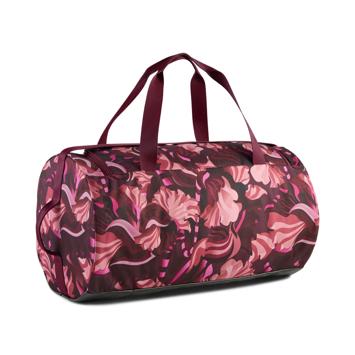Puma AT ESS Floral Ribbon Barrel Bag Ruby Shimmer