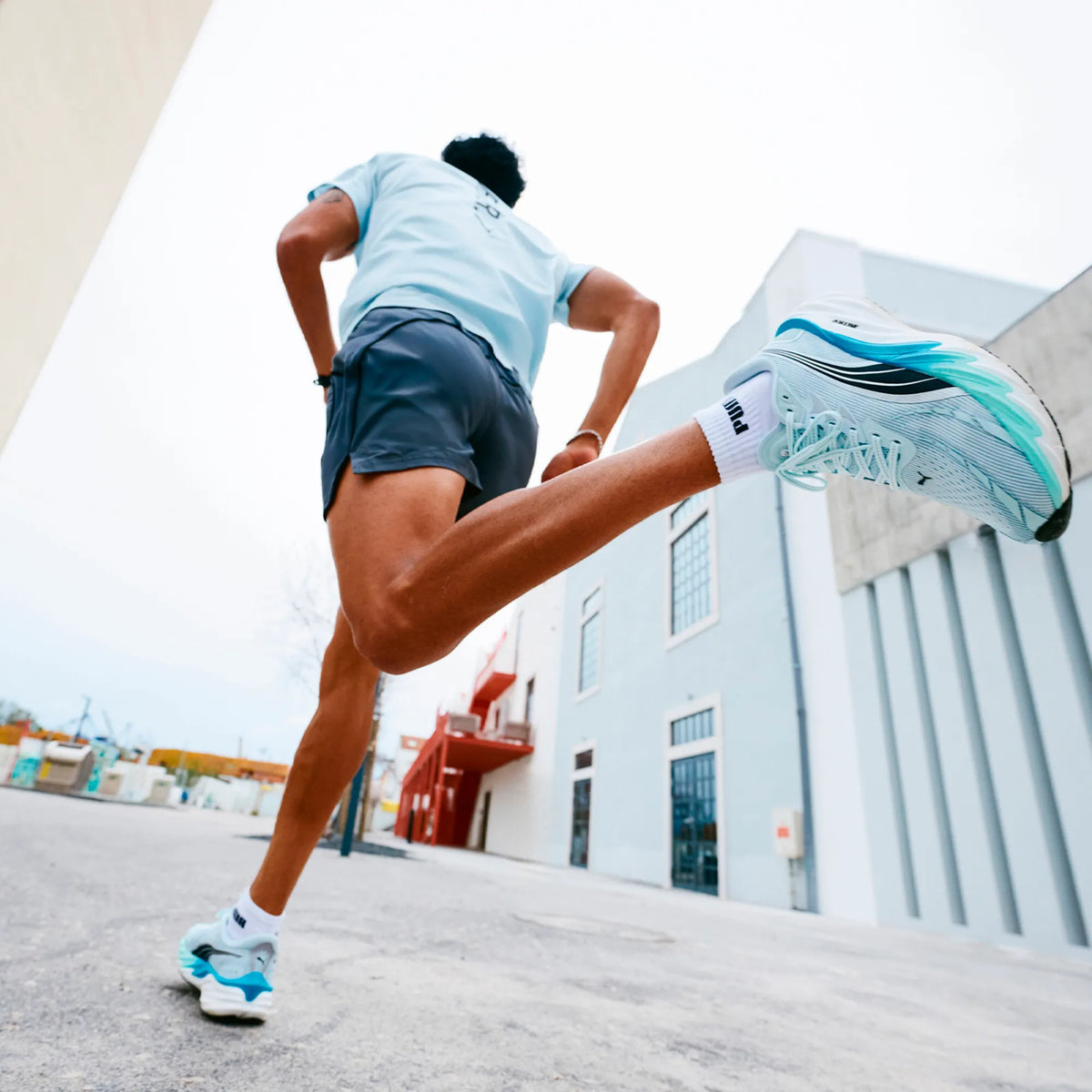 Puma Velocity NITRO 4 Sea Glass-Speed Blue