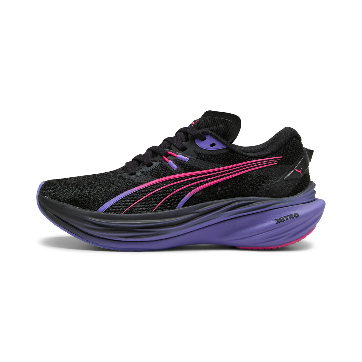 Puma Deviate NITRO 3 DIGITOKYO Black-Fluro Pink Pes Women