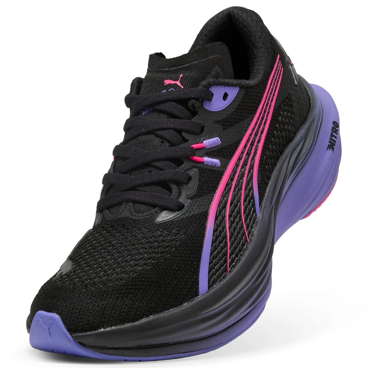 Puma Deviate NITRO 3 DIGITOKYO Black-Fluro Pink Pes Women