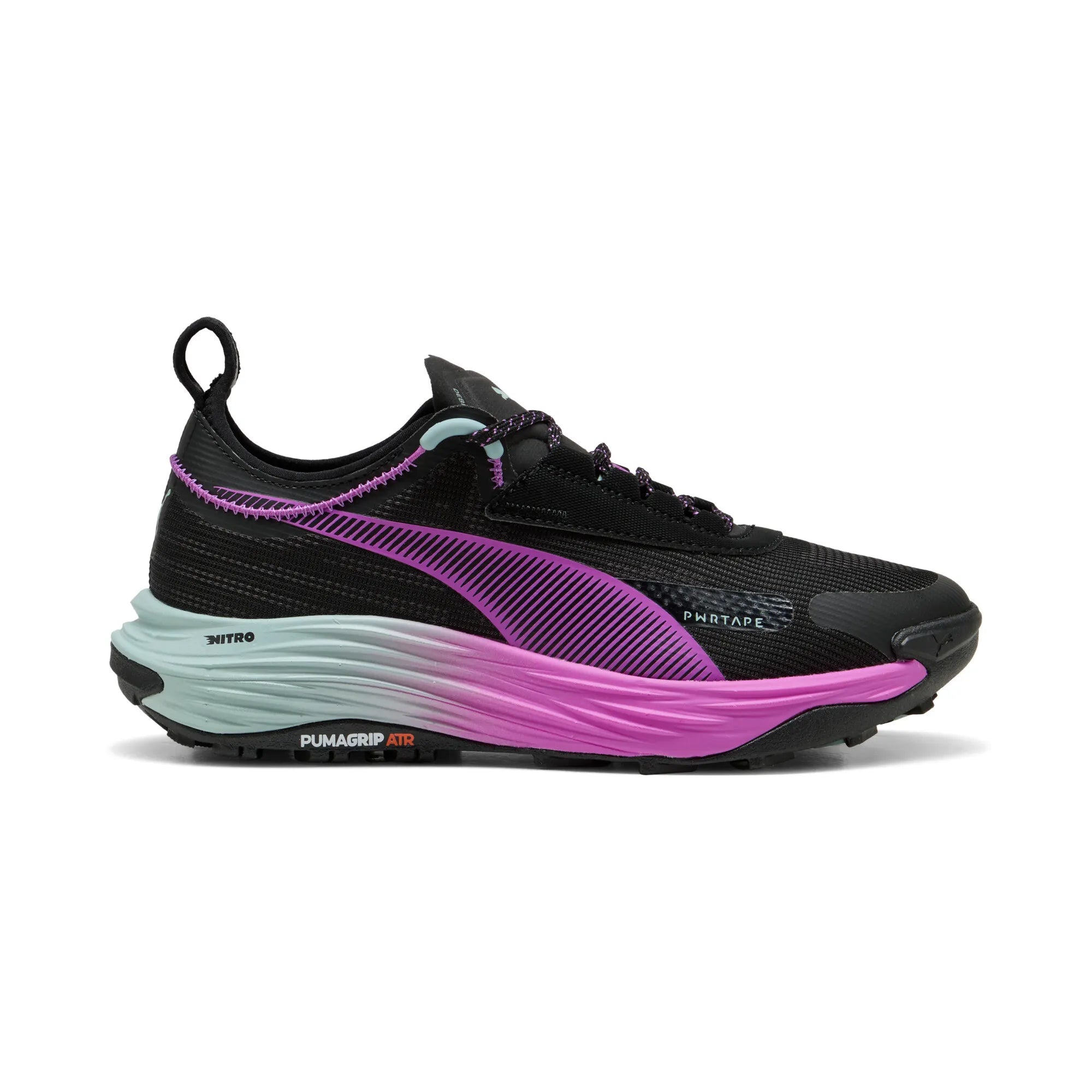 Puma Voyage NITRO 3 Tech Black Pure Magenta-Modern Mint