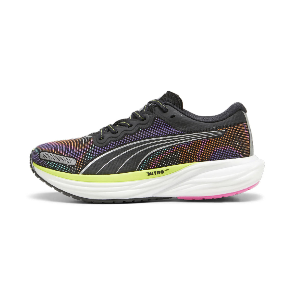 Puma Deviate NITRO 2 Psychedelic Rush Black-Lime Pow-Poison Pink