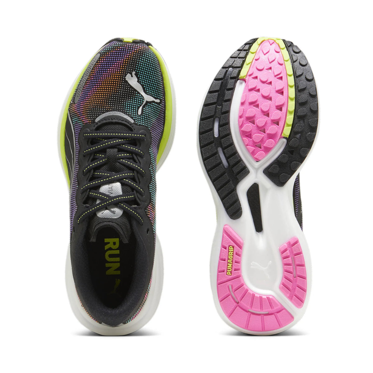 Puma Deviate NITRO 2 Psychedelic Rush Black-Lime Pow-Poison Pink