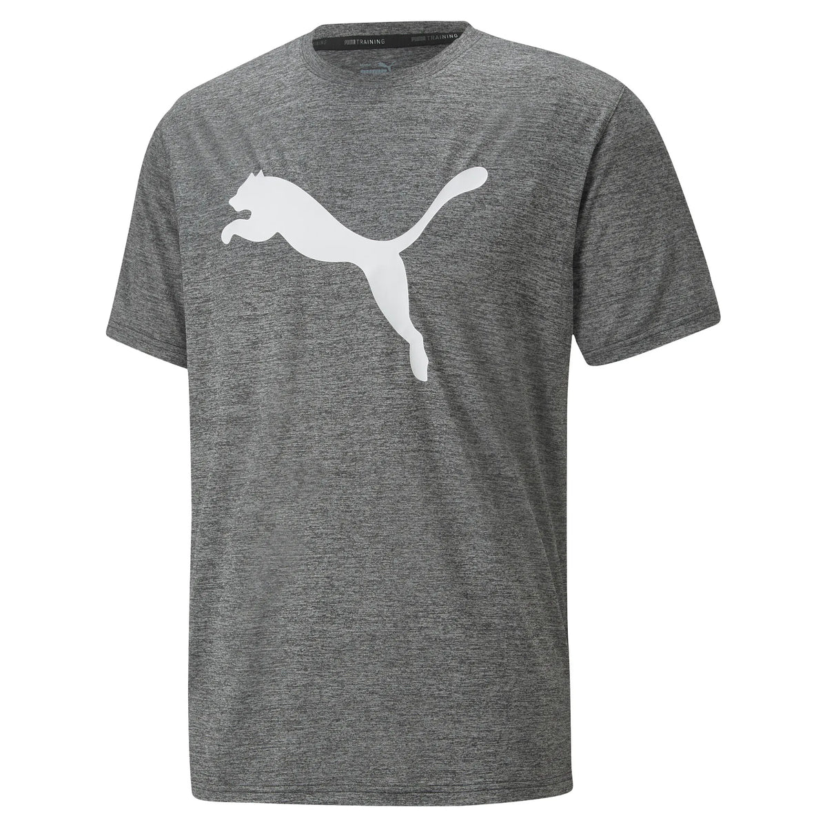 Puma Train Favourite Heather Cat Tee Black Heather