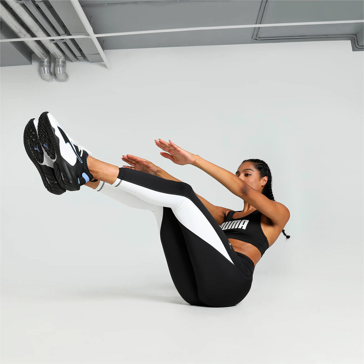 Puma Train All Day 7/8 Tight Black/White