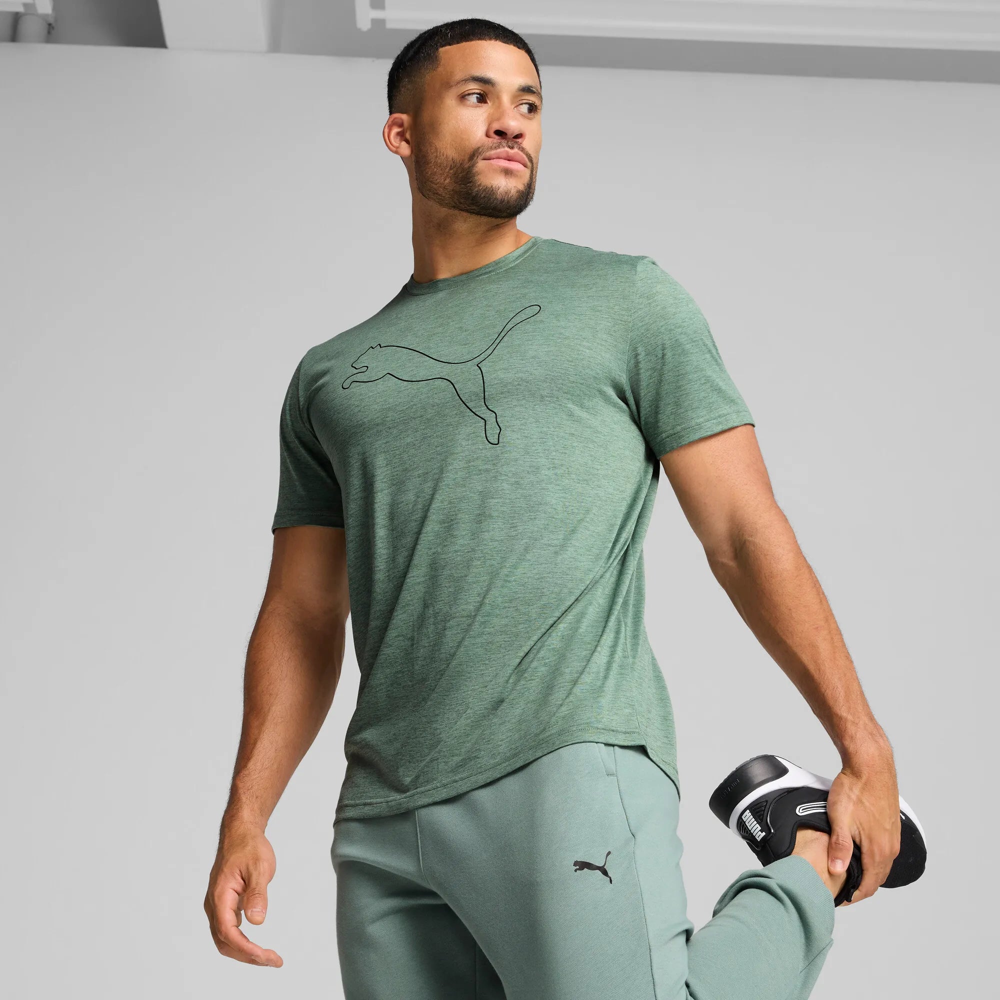 Puma Tad Essential Heather Green Moon