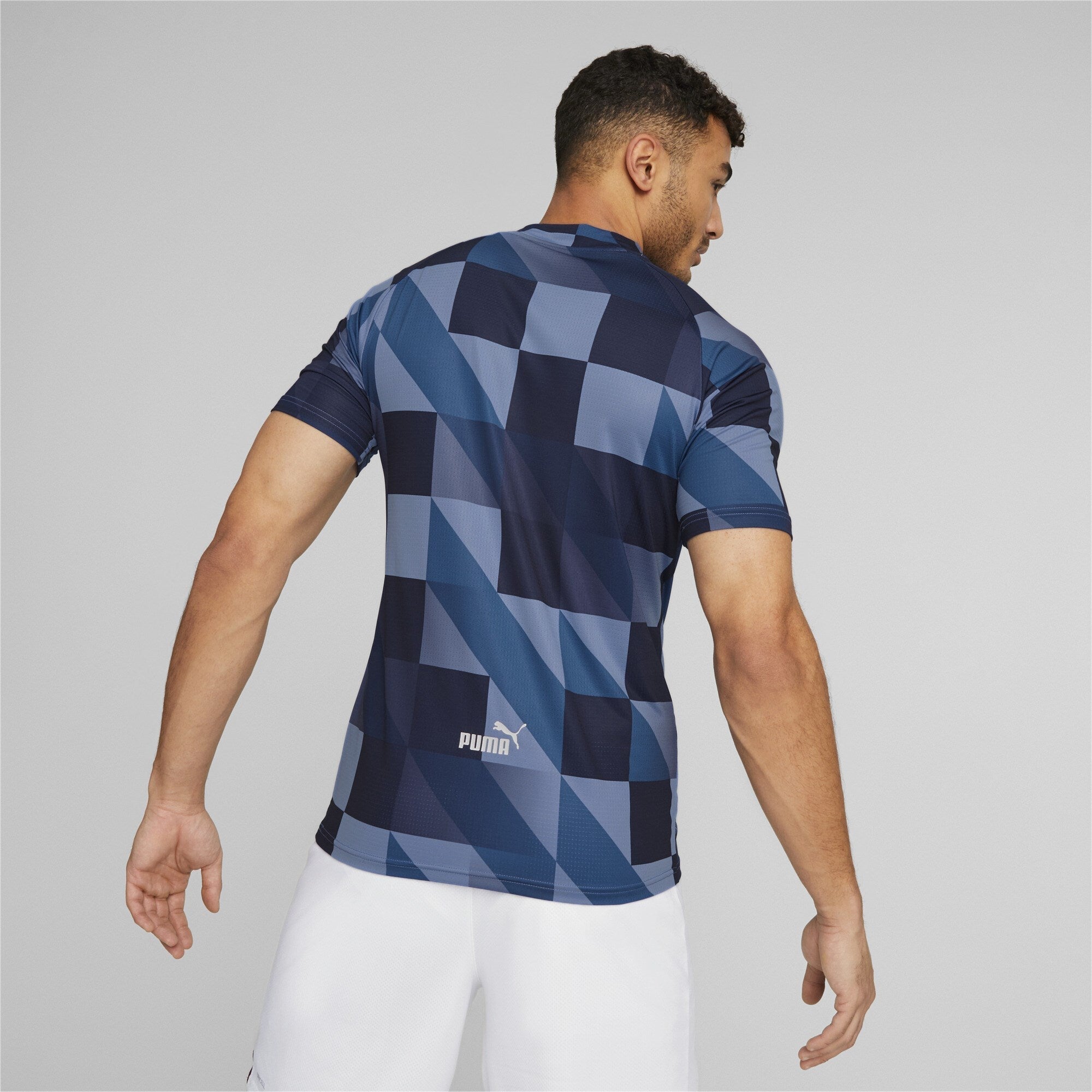 Puma Manchester City Prematch Jersey Lake Blue