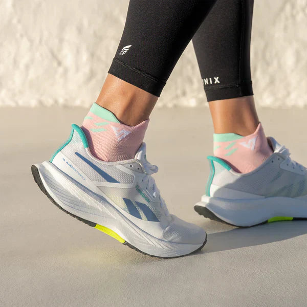 Versus Pink Blossom Running Ankle Socks