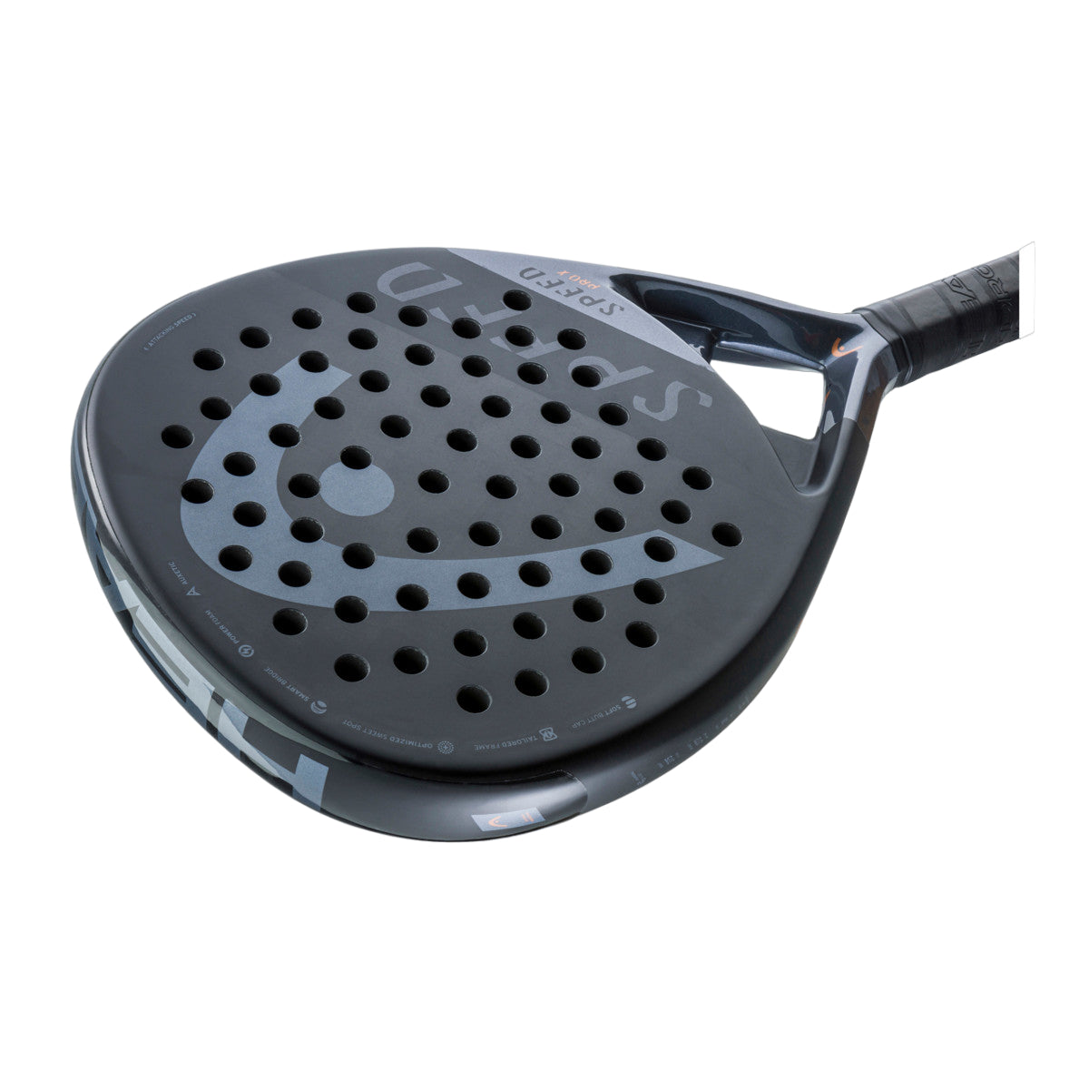 Head Speed Pro X Padel Racket_face left