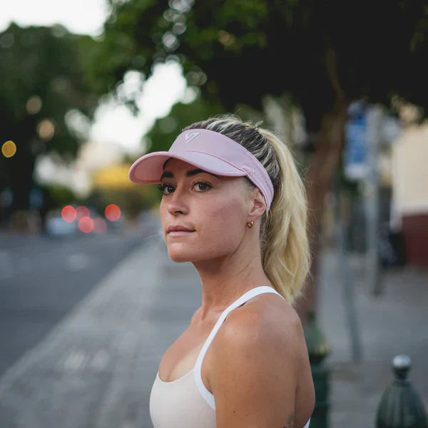 Versus Soft Pink Running Visor