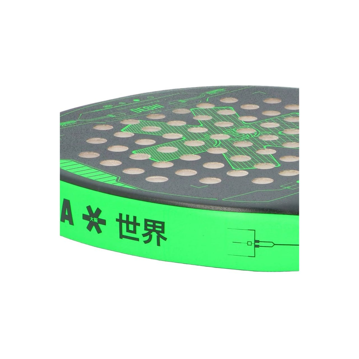 Osaka Deshi Padel Racket-Zoom