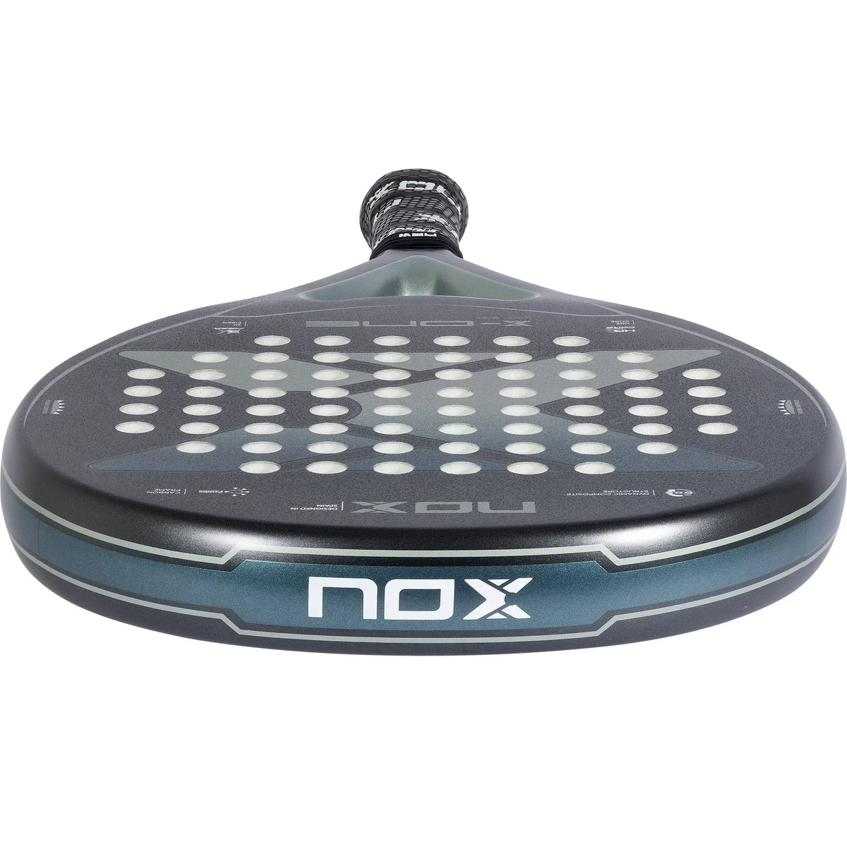 NOX X-One Evo Blue Padel Racket-Top