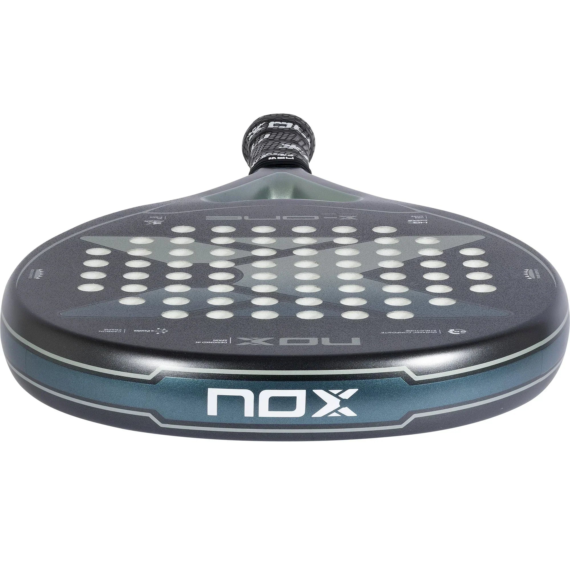 NOX X-One Evo Blue Padel Racket-Top