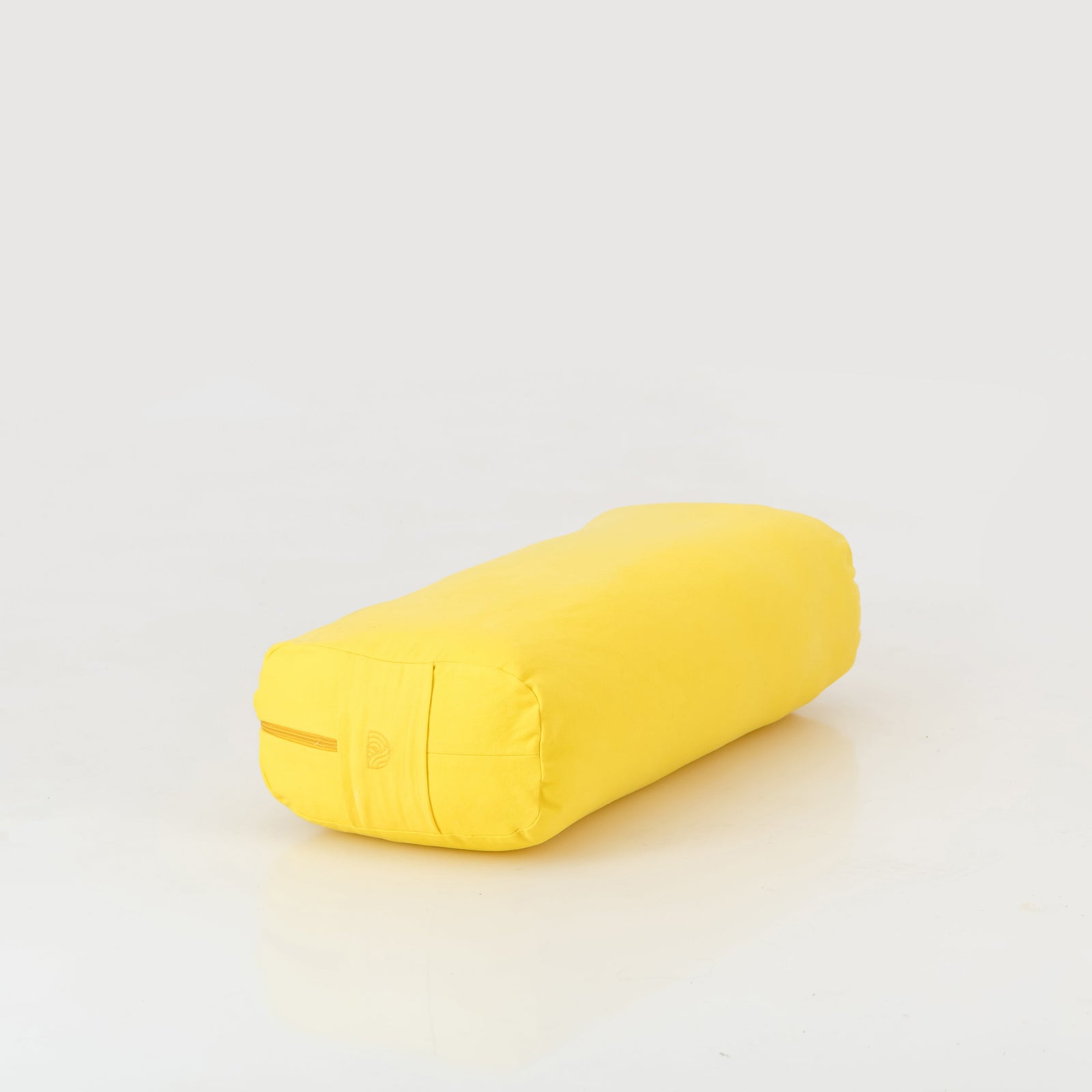 Durable Sunshine Yellow Rectangle Yoga Bolster for Restorative Spinal Support
